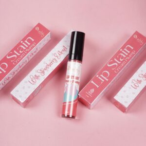 QAULY Lip Stain Cream Plump Strawberry Extract