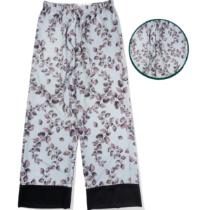 Celana Kulot QAULY motif daun botanical